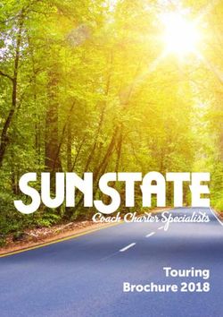 Touring Brochure 2018 - Sunstate Charters