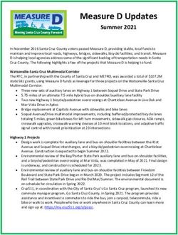 Measure D Updates Summer 2021 - Santa Cruz County Regional ...