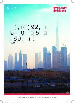 UAE MARKET REVIEW AND FORECAST - RESEARCH 2019 - Knight Frank