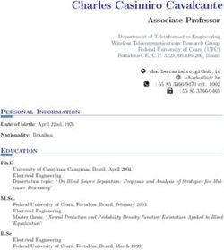 Charles Casimiro Cavalcante - Associate Professor