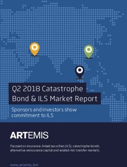ARTEMIS Q2 2018 Catastrophe Bond & ILS Market Report - Sponsors and investors show commitment to ILS - Artemis.bm