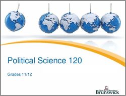 Political Science 120 - Grades 11/12 - Elections New Brunswick ...