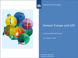 Horizon Europe and LIFE - 4 February 2021 HCH Session John Heynen - RVO - Holland Circular Hotspot