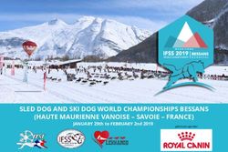 SLED DOG AND SKI DOG WORLD CHAMPIONSHIPS BESSANS (HAUTE MAURIENNE VANOISE - SAVOIE - FRANCE) - JANUARY 29th to FEBRUARY 2nd 2019