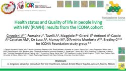 Health status and Quality of life in people living with HIV (PLWH): results from the ICONA cohort - ICAR 2018