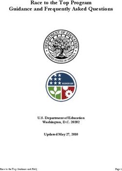 Race to the Top Program Guidance and Frequently Asked Questions - U.S. Department of Education Washington, D.C. 20202 Updated May 27, 2010