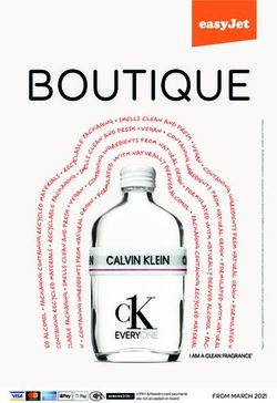 BOUTIQUE - FROM MARCH 2021 - Boutique & Bistro from easyJet!