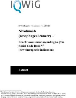 NIVOLUMAB (OESOPHAGEAL CANCER)- BENEFIT ASSESSMENT ACCORDING TO 35A SOCIAL CODE BOOK V1 (NEW THERAPEUTIC INDICATION) EXTRACT - IQWIG