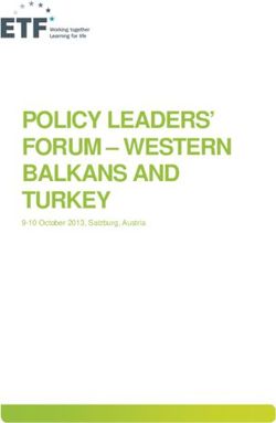 POLICY LEADERS' FORUM - WESTERN BALKANS AND TURKEY - 9-10 October 2013, Salzburg, Austria - eurashe