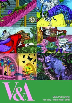 V&A Publishing January-December 2021