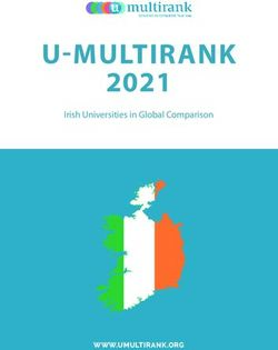 U-MULTIRANK 2021 Irish Universities in Global Comparison - WWW.UMULTIRANK.ORG