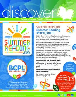 Summer Reading Starts June 1! - Grab your library card - Boone County Schools