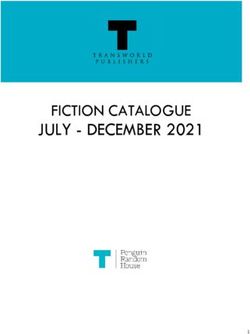 JULY - DECEMBER 2021 FICTION CATALOGUE - Penguin Books