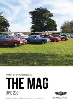 THE MAG june 2021 www.hbvcc.org.nz - Hawke's Bay Vintage Car Club