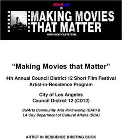 Making Movies that Matter