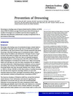 Prevention of Drowning - Maine AAP