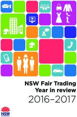 2016-2017 NSW Fair Trading Year in review - NSW Government
