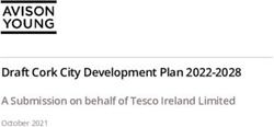 Draft Cork City Development Plan 2022-2028 A Submission on behalf of Tesco Ireland Limited