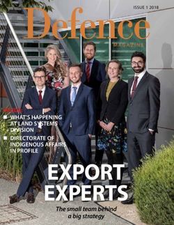 EXPORT EXPERTS - INSIDE: Issue 1/2018