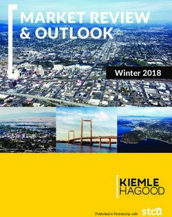 MARKET REVIEW & OUTLOOK - Winter 2018 - Kiemle Hagood