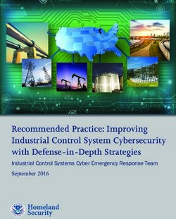 Recommended Practice: Improving Industrial Control System Cybersecurity with Defense-in-Depth Strategies - Industrial Control Systems Cyber ...