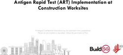 Antigen Rapid Test (ART) Implementation at Construction Worksites - Privileged/Confidential information may be contained in this presentation ...