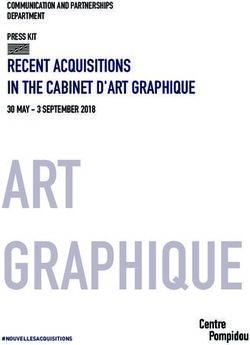 ART GRAPHIQUE - RECENT ACQUISITIONS IN THE CABINET D'ART GRAPHIQUE 30 MAY - 3 SEPTEMBER 2018 - Centre Pompidou