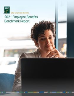 2021 Employee Benefits Benchmark Report - CBIZ Employee Benefits - Darley