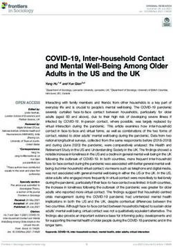 COVID-19, Inter-household Contact and Mental Well-Being Among Older Adults in the US and the UK