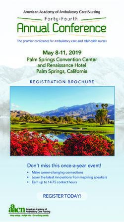 REGISTER TODAY! Don't miss this once-a-year event! Make career-changing connections Learn the latest innovations from inspiring speakers ...