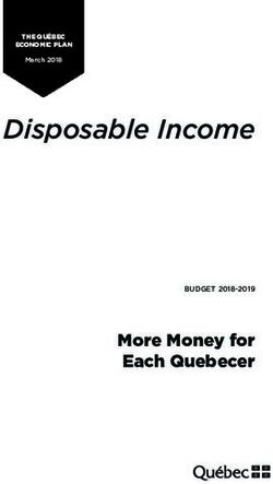 Disposable Income - More Money for Each Quebecer - Gouvernement du Québec