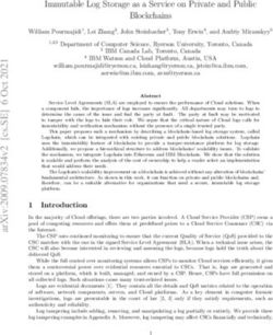 Immutable Log Storage as a Service on Private and Public Blockchains