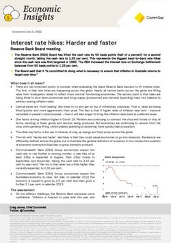 Interest rate hikes: Harder and faster - CommSec