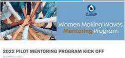 2022 PILOT MENTORING PROGRAM KICK OFF - DECEMBER 3, 2021