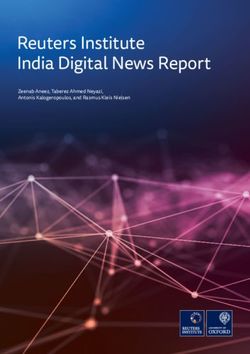 Reuters Institute India Digital News Report - Zeenab Aneez, Taberez Ahmed Neyazi, Antonis Kalogeropoulos, and Rasmus Kleis Nielsen - University of ...