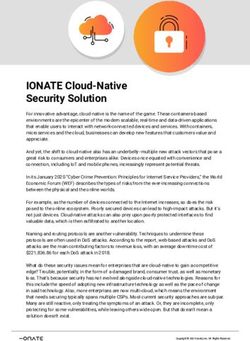 IONATE Cloud-Native Security Solution
