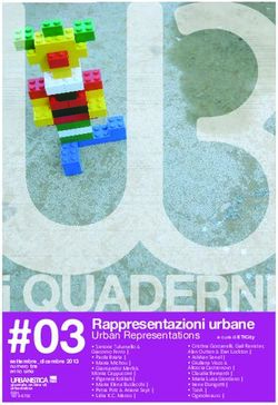 Rappresentazioni urbane - Roma Tre