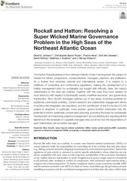 Rockall and Hatton: Resolving a Super Wicked Marine Governance Problem in the High Seas of the Northeast Atlantic Ocean