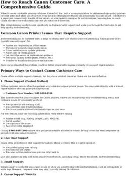 How to Reach Canon Customer Care: A Comprehensive Guide