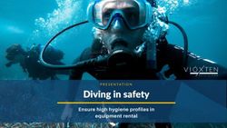 Diving in safety Ensure high hygiene profiles in equipment rental - Vioxten