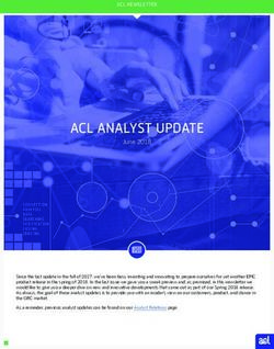 ACL ANALYST UPDATE June 2018 - ACL.com