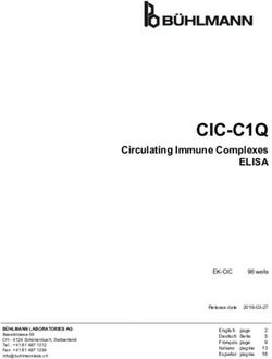 CIC-C1Q Circulating Immune Complexes ELISA - Buhlmann Diagnostics Corp