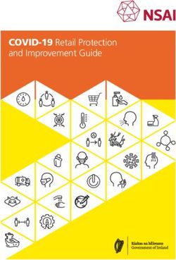 COVID-19 Retail Protection and Improvement Guide - NSAI