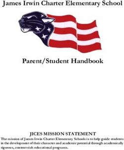James Irwin Charter Elementary School Parent/Student Handbook - James ...