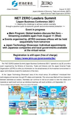 NET ZERO Leaders Summit - Japan Business Conference 2021 Meeting the challenge to achieve carbon neutrality - Business Wire