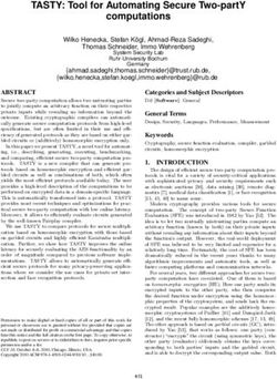 TASTY: Tool for Automating Secure Two-partY computations