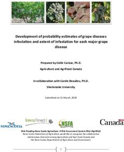 Development of probability estimates of grape diseases infestation and extent of infestation for each major grape disease