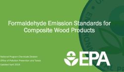 Formaldehyde Emission Standards for Composite Wood Products - National Program Chemicals Division Office of Pollution Prevention and Toxics ...