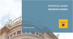 PIRAEUS BANK INVESTOR UPDATE - London, 15 July 2019 - Piraeus Bank Group