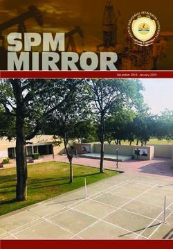 December 2018 - January 2019 - SPM PDPU